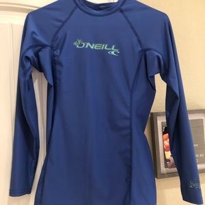 Blue Long Sleeve O’Neill Rash Guard
